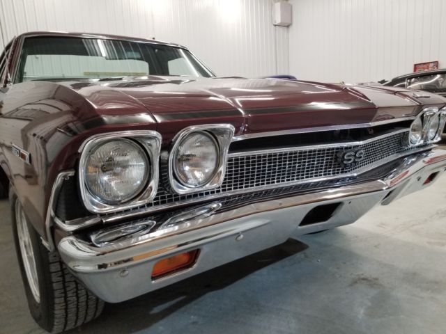 1968 Red Chevrolet El Camino