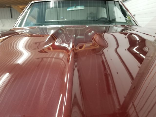 1968 Red Chevrolet El Camino