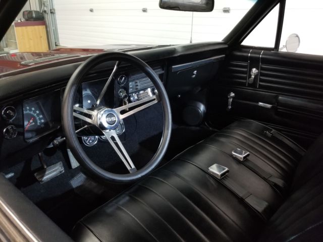 1968 Red Chevrolet El Camino