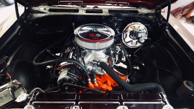 1968 Red Chevrolet El Camino