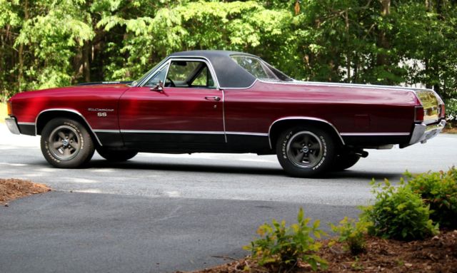 1970 Gray Chevrolet El Camino
