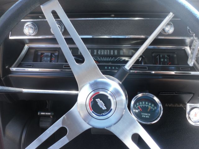 1966 Burgundy Chevrolet El Camino