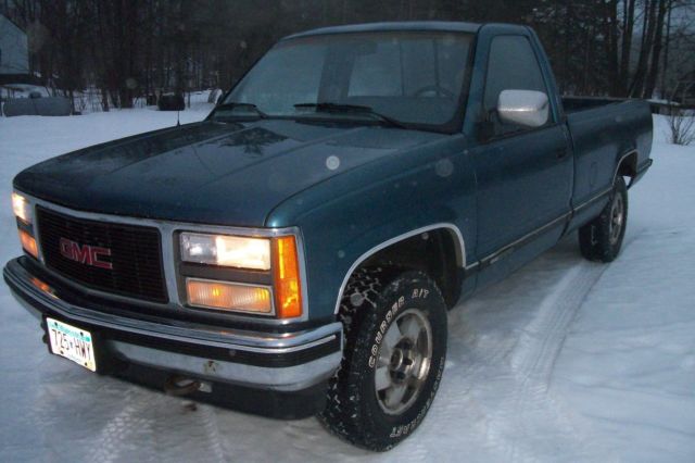 1990 Blue Chevrolet Silverado 1500 Crew Cab Pickup