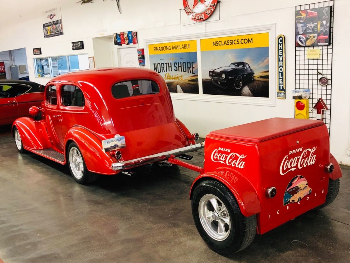 1936 Red Chevrolet Hot Rod / Street Rod 2 Door