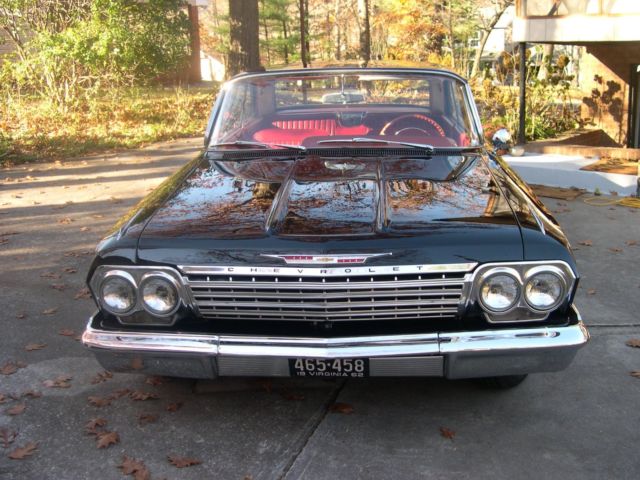 1962 Black Chevrolet Impala Coupe