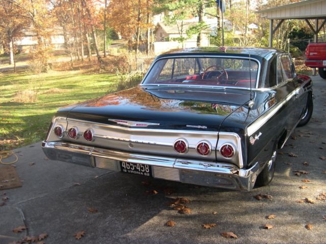 1962 Black Chevrolet Impala Coupe