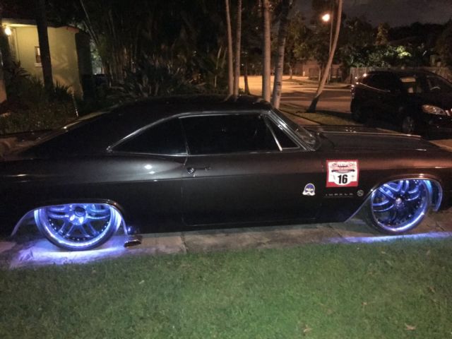 1965 Black Chevrolet Impala Sedan
