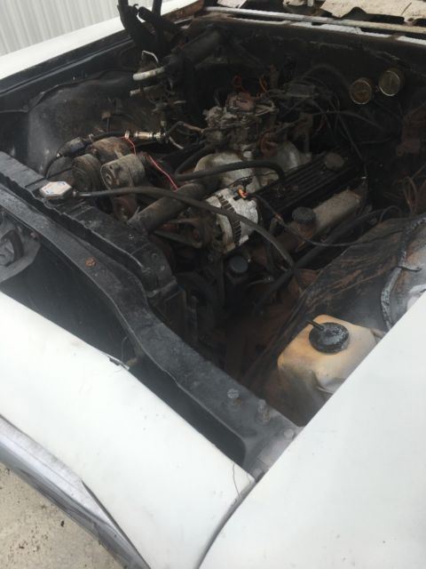1968 White Chevrolet Impala Coupe