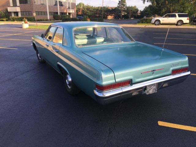 1971 Blue Chevrolet Impala 4 door sedan