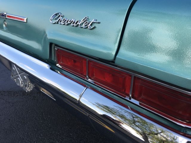 1971 Blue Chevrolet Impala 4 door sedan