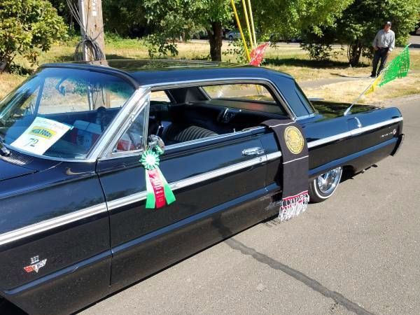 1964 Black Chevrolet Impala Coupe