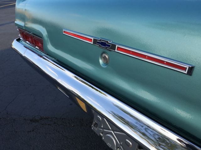 1971 Blue Chevrolet Impala 4 door sedan