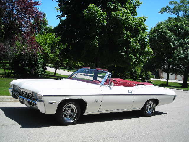 1970 Blue Chevrolet Impala