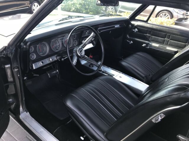 1967 Gray Chevrolet Impala Convertible