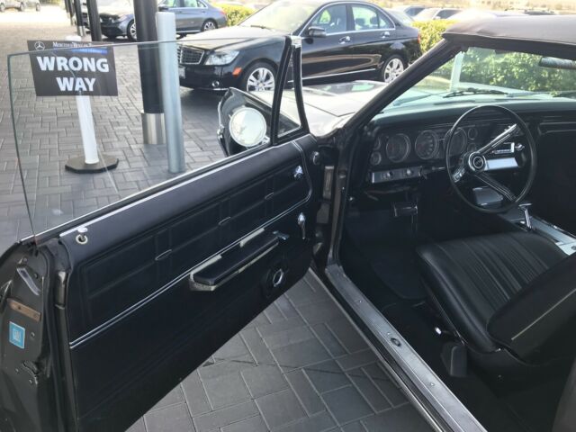 1967 Gray Chevrolet Impala Convertible