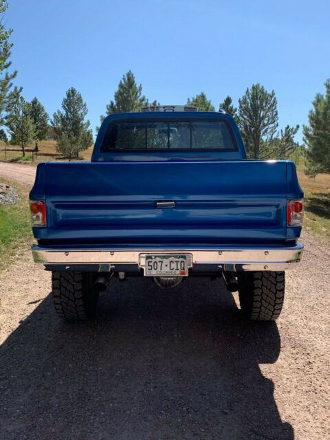 1978 Blue Chevrolet Other Pickups Standard Cab Pickup