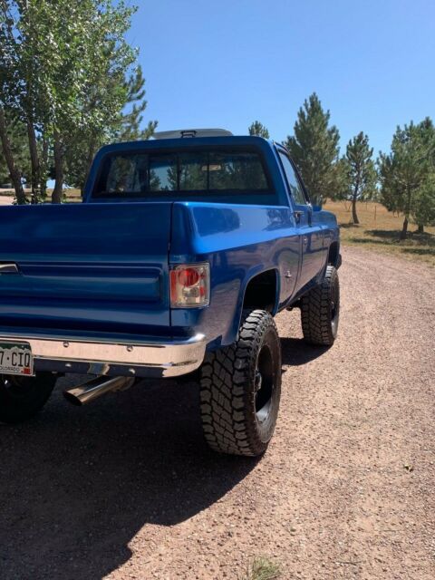 1978 Blue Chevrolet Other Pickups Standard Cab Pickup