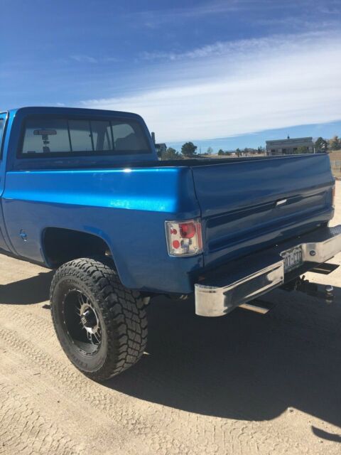 1978 Blue Chevrolet Other Pickups Standard Cab Pickup