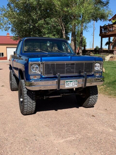 1978 Blue Chevrolet Other Pickups Standard Cab Pickup