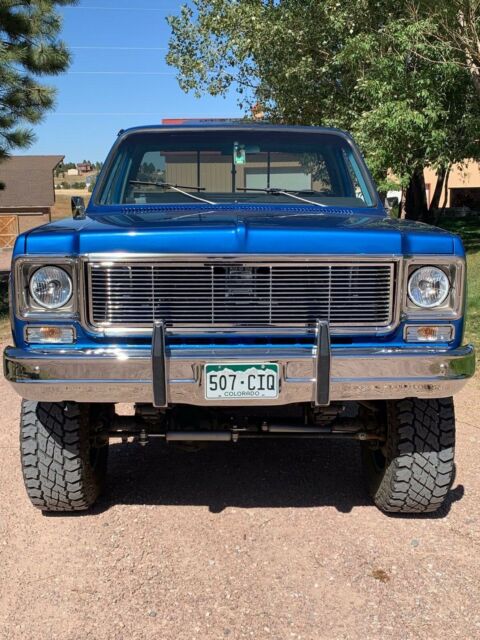 1978 Blue Chevrolet Other Pickups Standard Cab Pickup