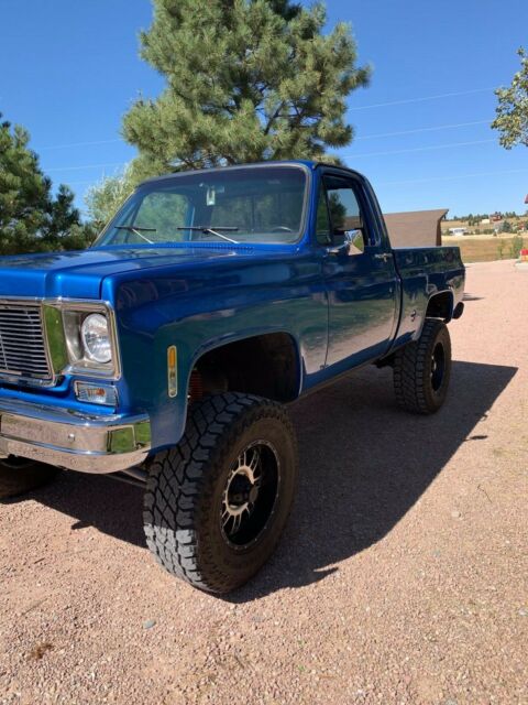 1978 Blue Chevrolet Other Pickups Standard Cab Pickup