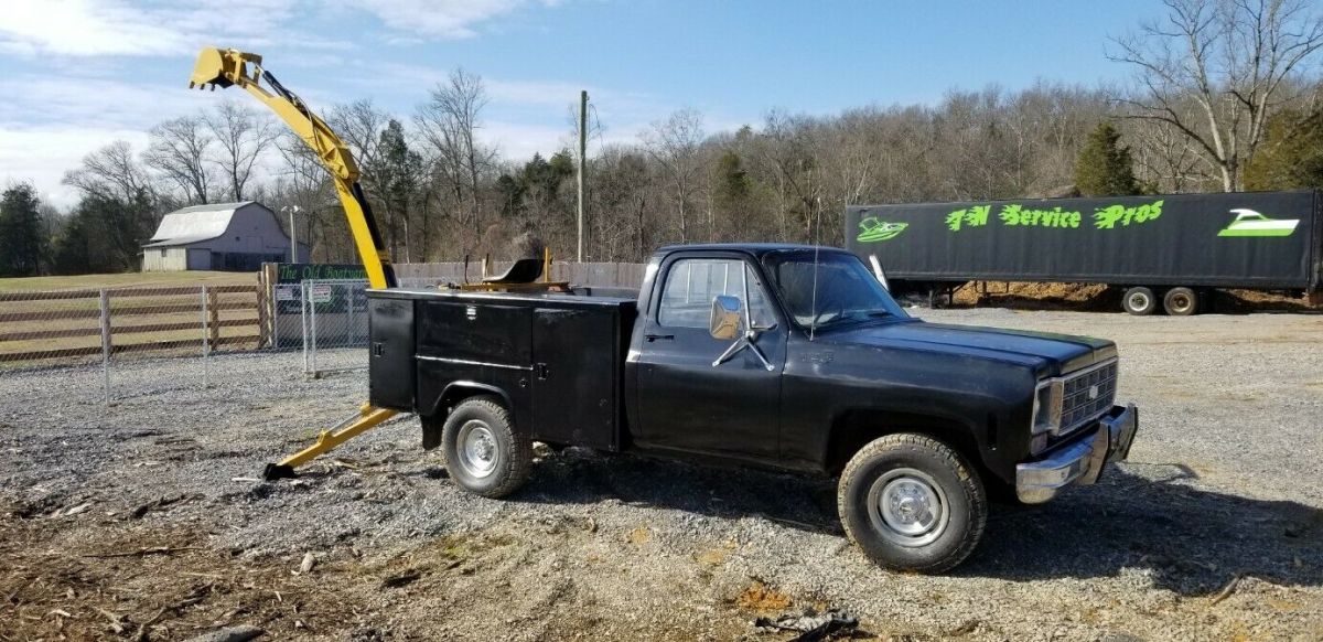 1978 Black Chevrolet Silverado 2500