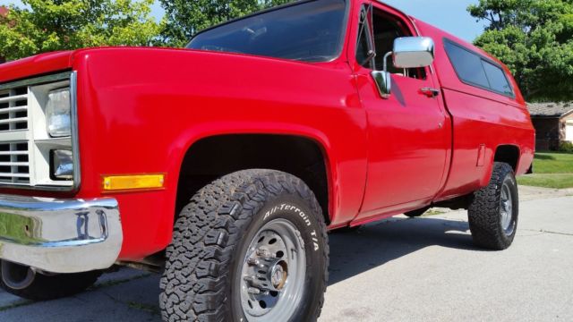 1985 Blue Chevrolet C/K Pickup 2500 Standard Cab Pickup