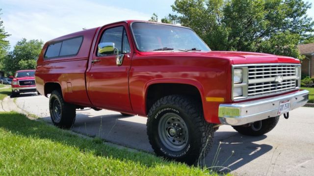 1985 Blue Chevrolet C/K Pickup 2500 Standard Cab Pickup