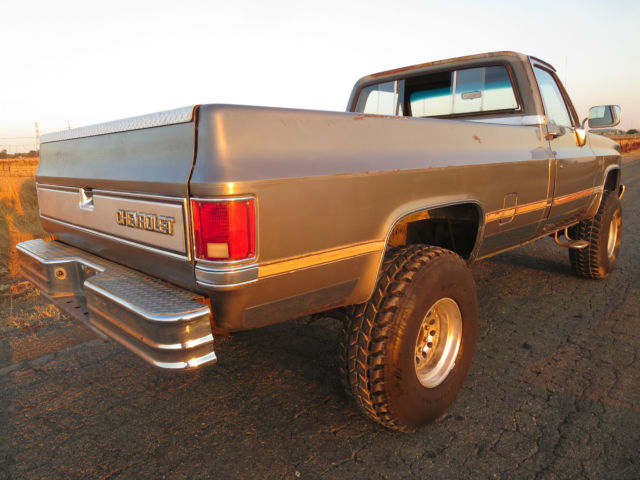 1979 Gold Chevrolet C/K Pickup 2500 Standard Cab Pickup