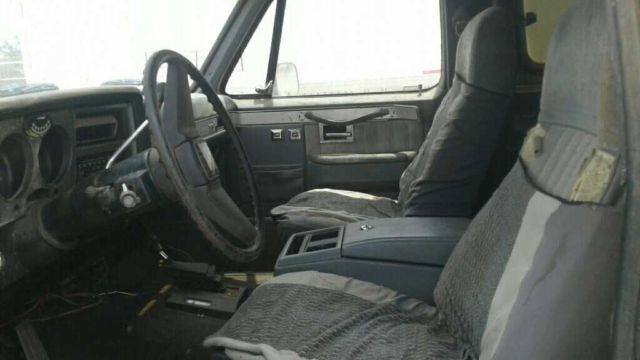 1985 Blue gray Chevrolet Blazer SUV