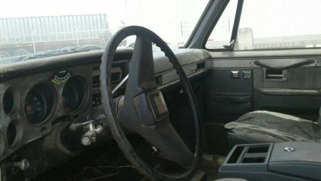 1985 Blue gray Chevrolet Blazer SUV