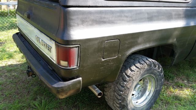 1972 cashmere brown Chevrolet Blazer