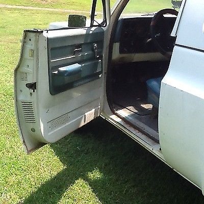 1973 White Chevrolet Blazer Convertible