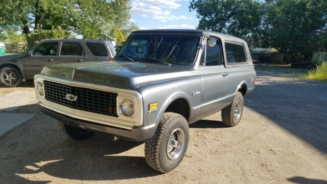 1972 Gray Chevrolet Blazer SUV