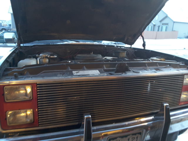 1988 Red and black Chevrolet Blazer SUV