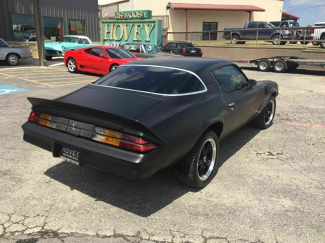1978 Black Chevrolet Camaro Coupe