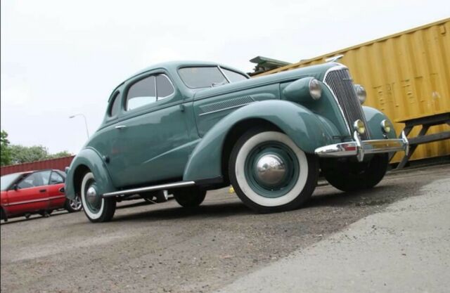 1937 Green Chevrolet Master Coupe