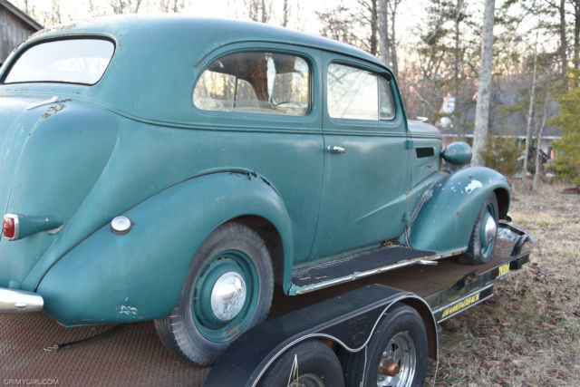 1937 Green Chevrolet Master Sedan