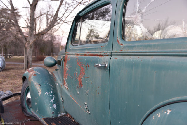 1937 Green Chevrolet Master Sedan