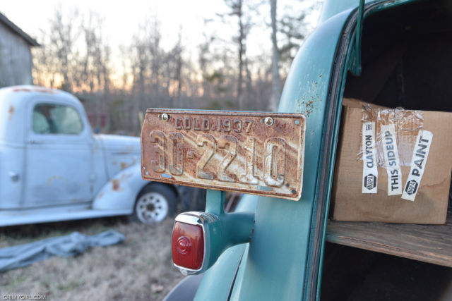1937 Green Chevrolet Master Sedan