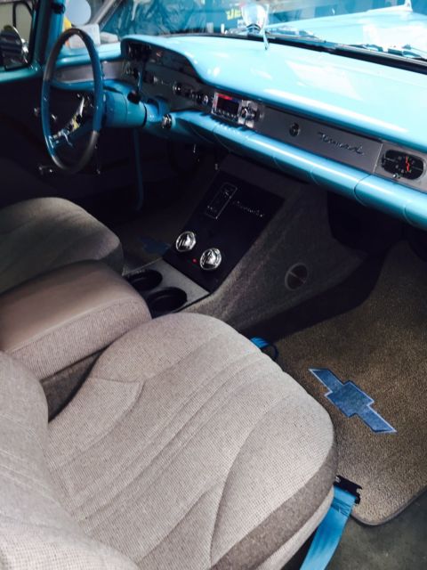 1958 Turquoise Chevrolet Nomad Wagon