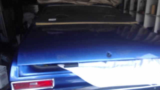 1969 Blue Chevrolet Nova Coupe