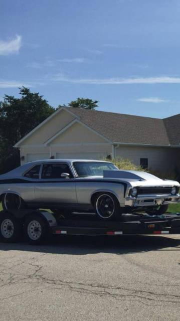 1970 Silver Ice Metallic Chevrolet Nova