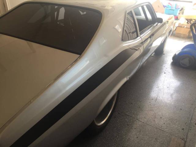 1970 Silver Ice Metallic Chevrolet Nova