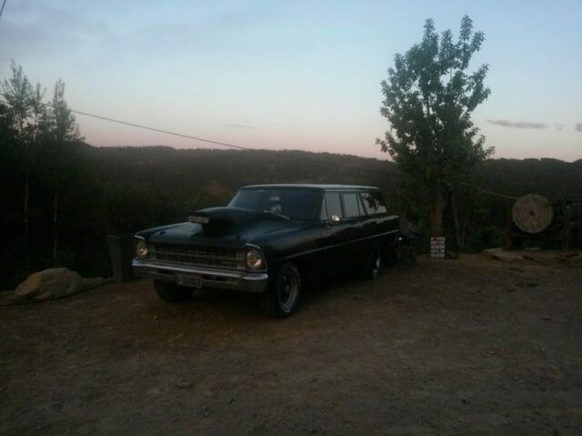 1967 Black Chevrolet Nova