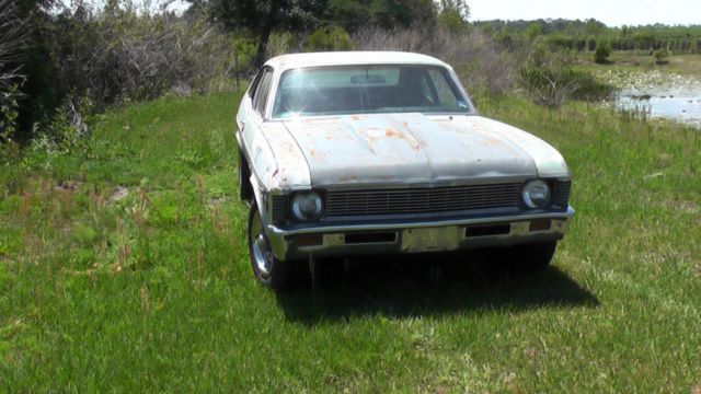 1969 Gray Chevrolet Nova Coupe