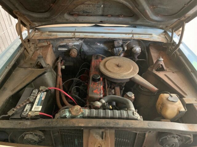 1963 Blue Chevrolet Nova