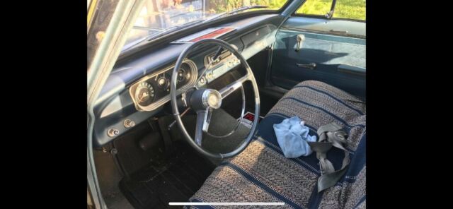 1963 Blue Chevrolet Nova