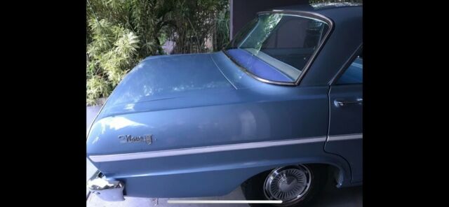 1963 Blue Chevrolet Nova