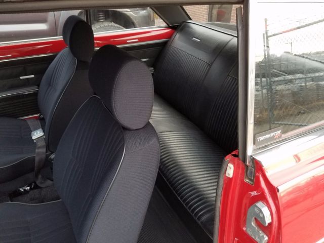 1966 Red Chevrolet Nova Coupe